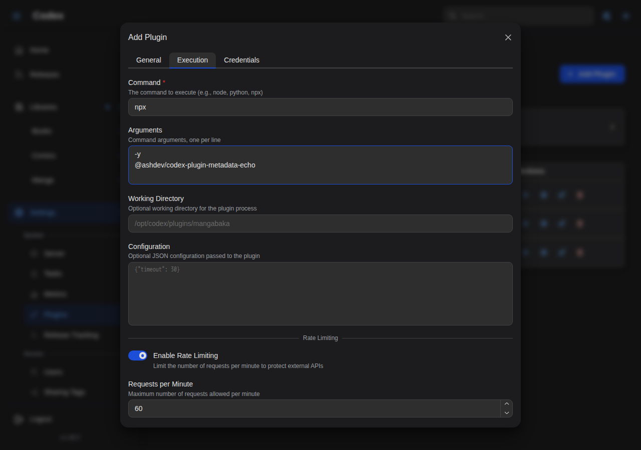 Add Echo Metadata - Execution