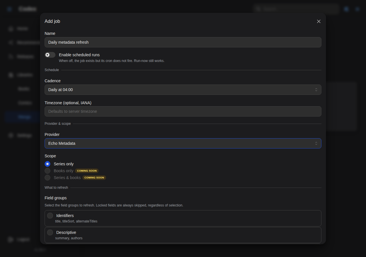 Job Editor - Filled