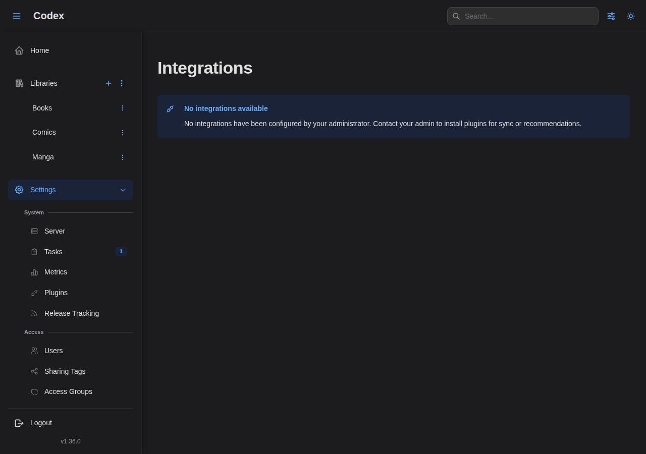 User Integrations