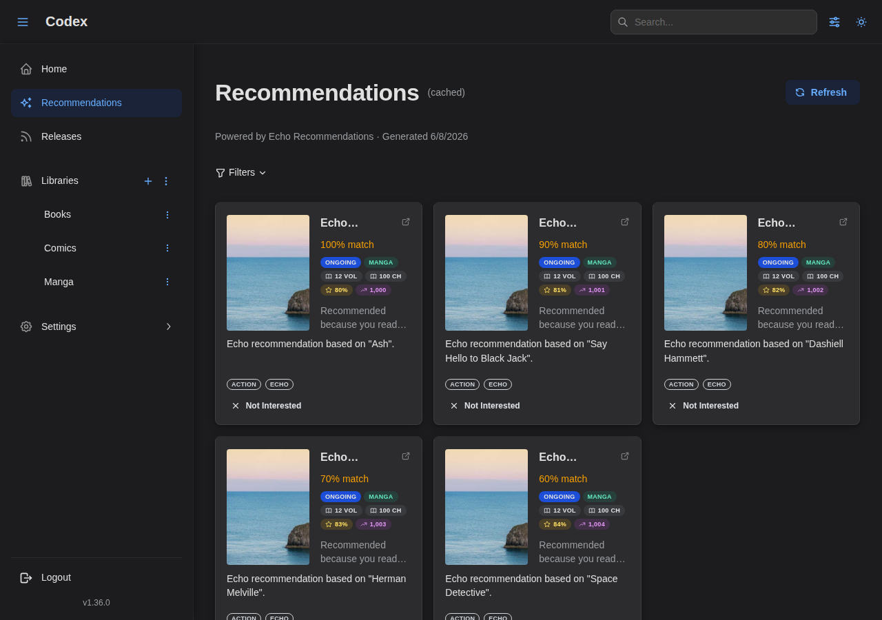 Recommendations
