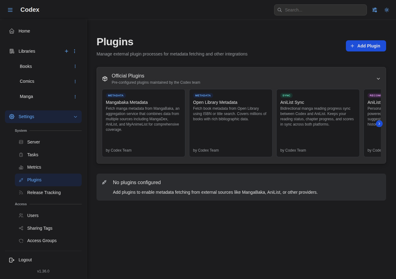 Official Plugin Store
