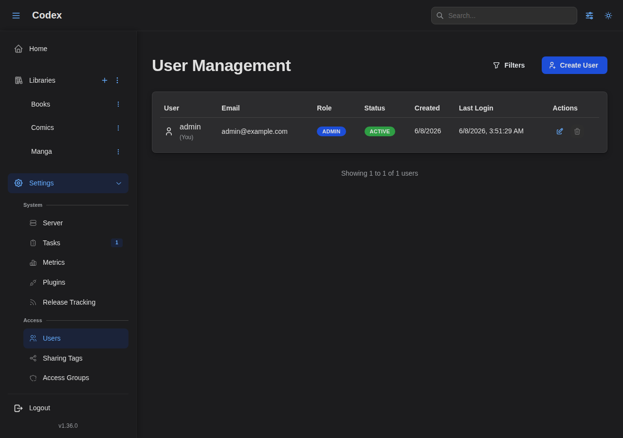 User Management